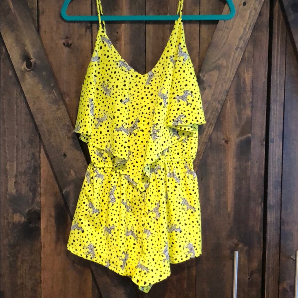 Yellow Romper